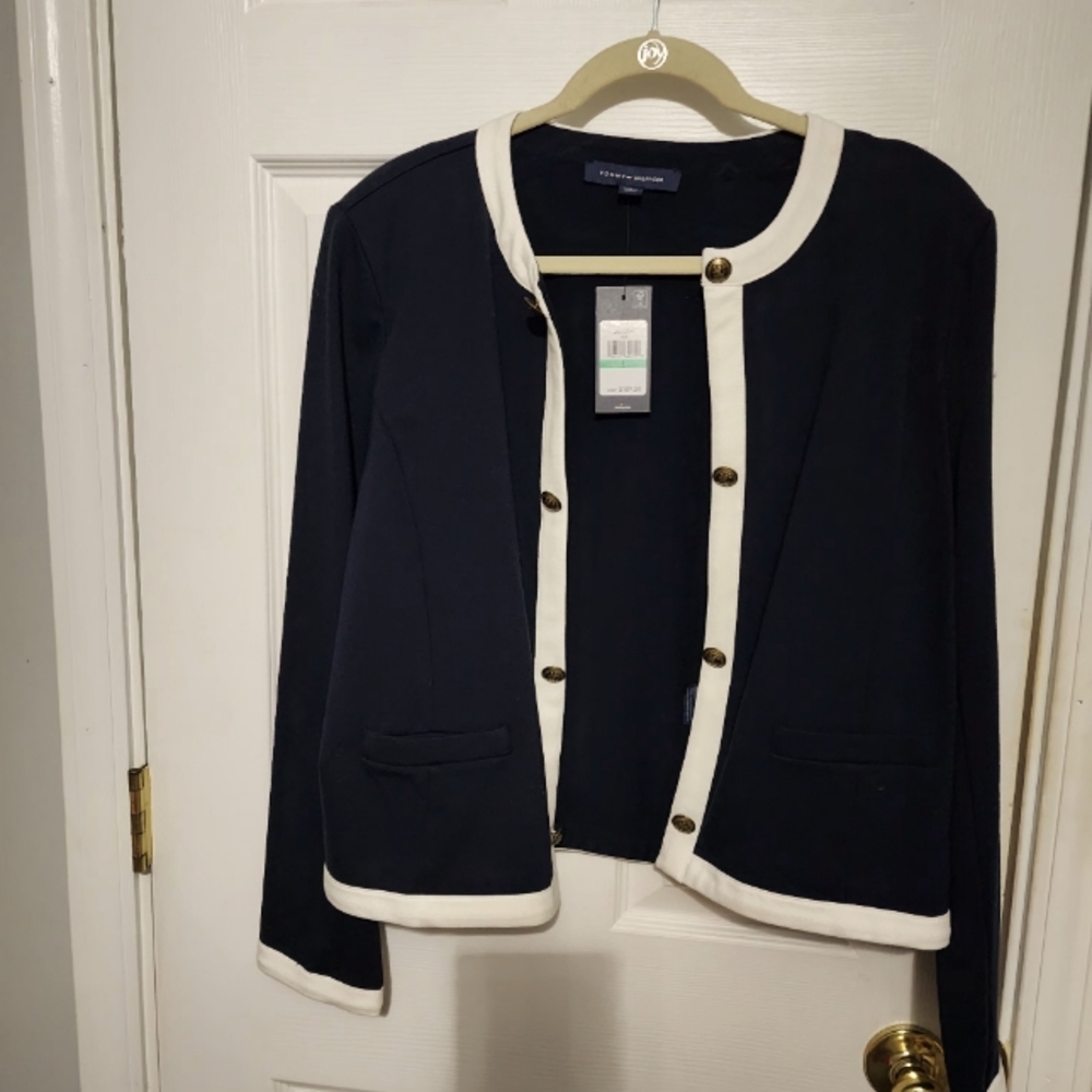 Tommy Hilfiger  spring jacket open front Nwt